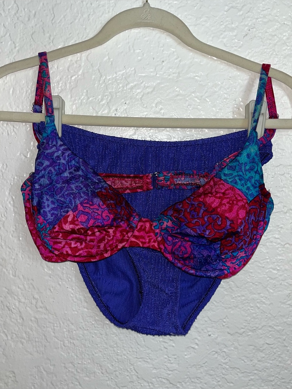 Vintage 2 piece bikini swimsuit size medium